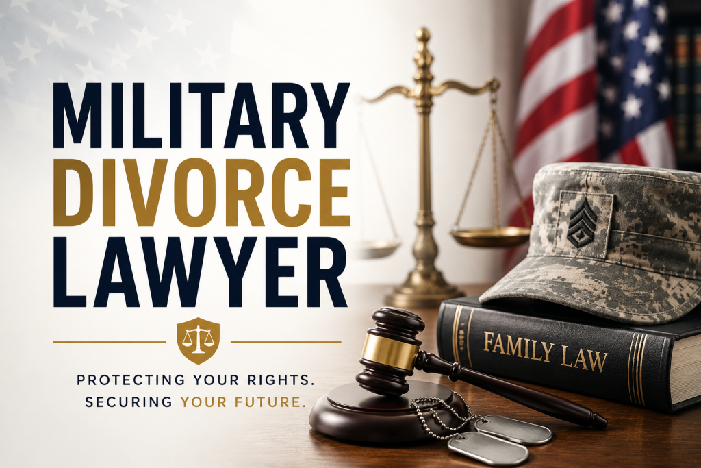 military divorce lawyer